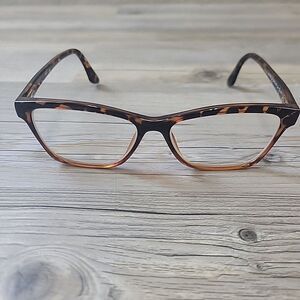 Vivid Ve Metro 31 Brown Eyeglasses Full Rim Tortoise‎ 54-15 140 FRAMES ONLY